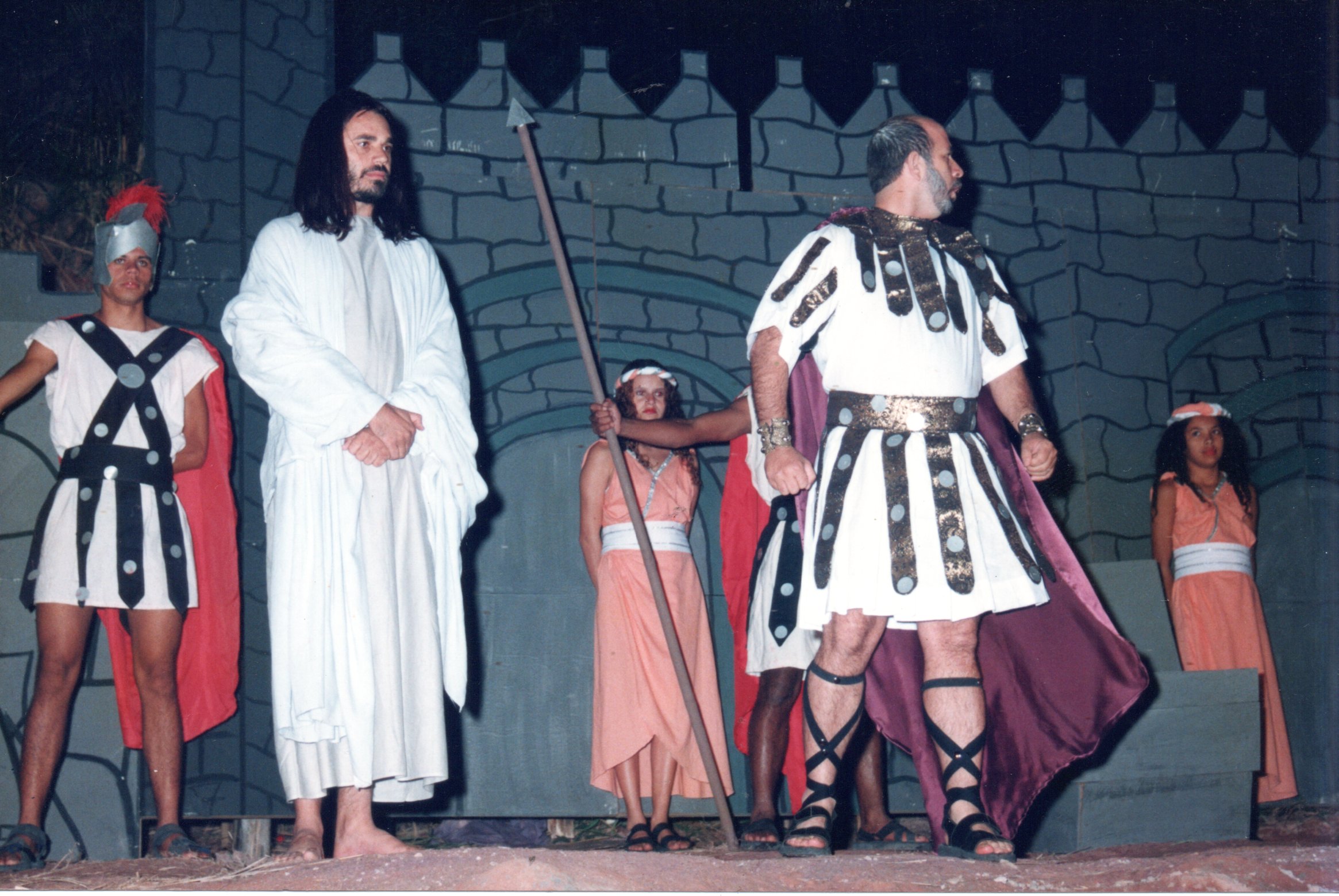 Representação teatral da Paixão de Cristo em São José dos Campos - 1997